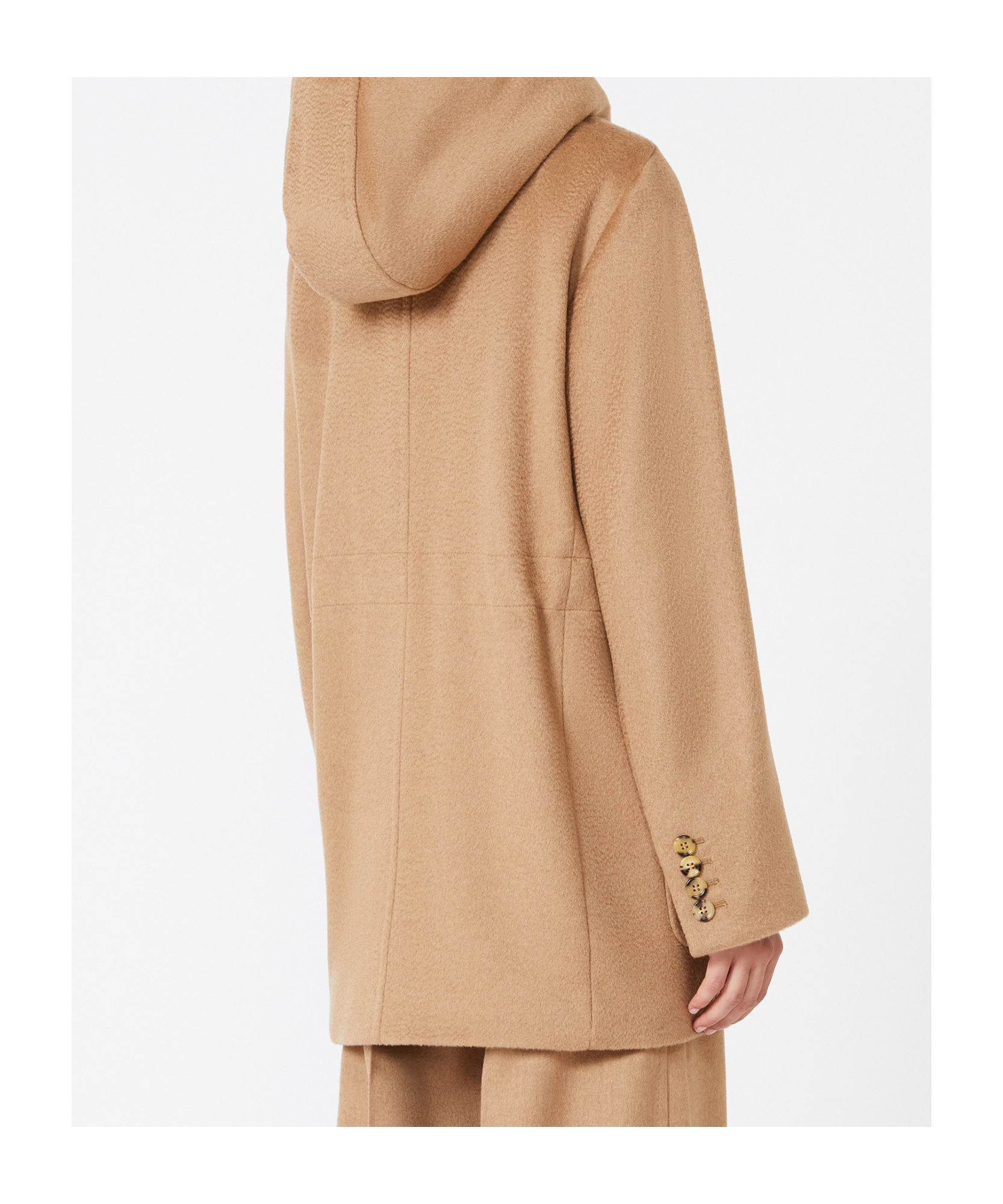 Max Mara Zibeline Camel Parka In Brown