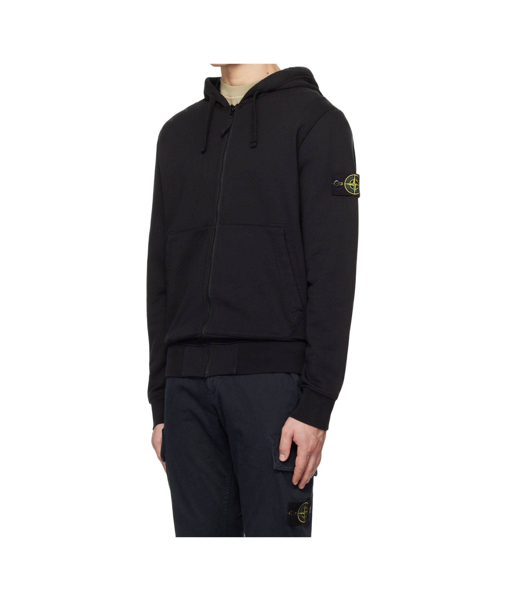 Stone Island Sweaters In Black