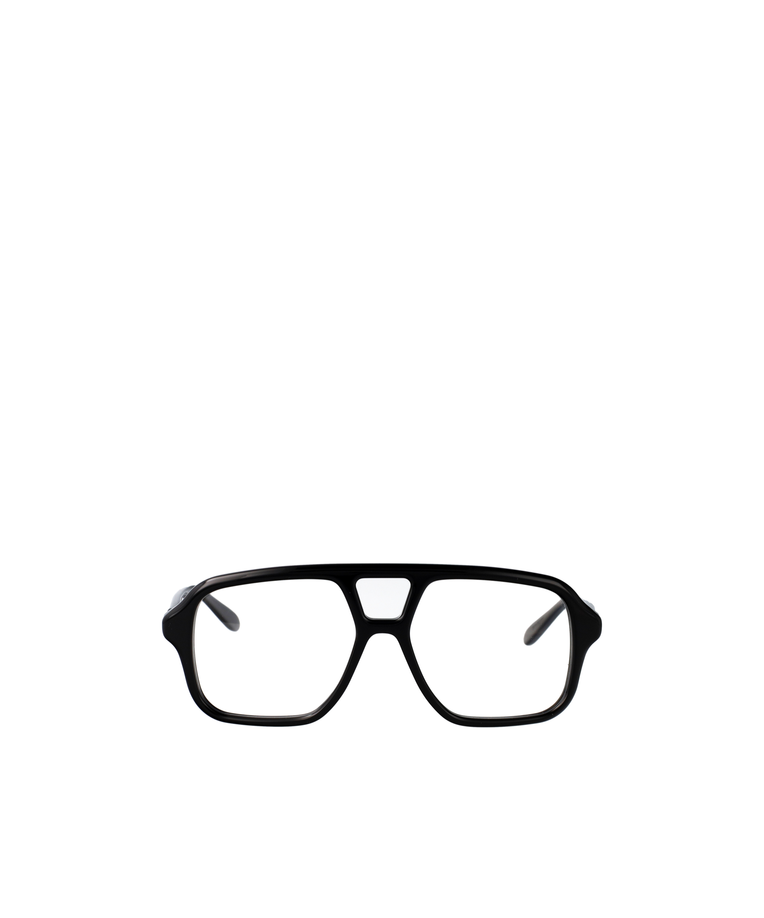 Loewe Slim Aviator-frame Acetate Glasses In Black