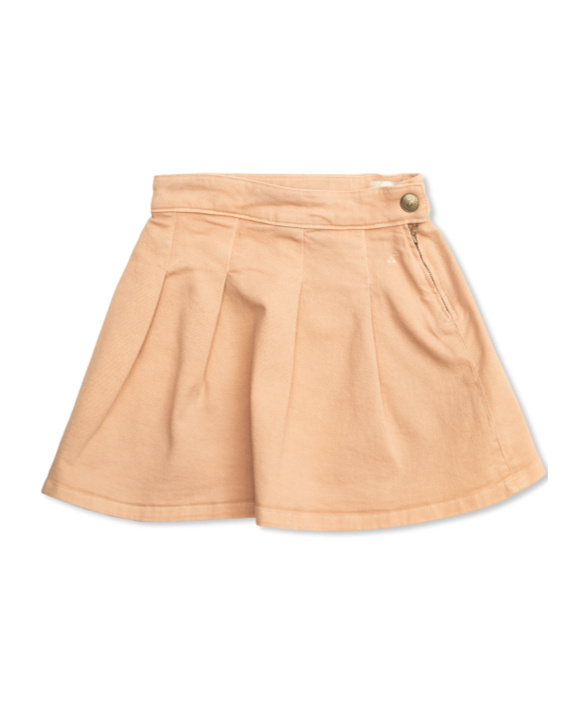 Bonpoint Denim Skirt In Neutral