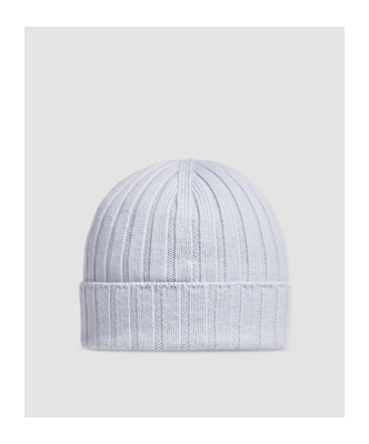 Moncler Wool Beanie In White