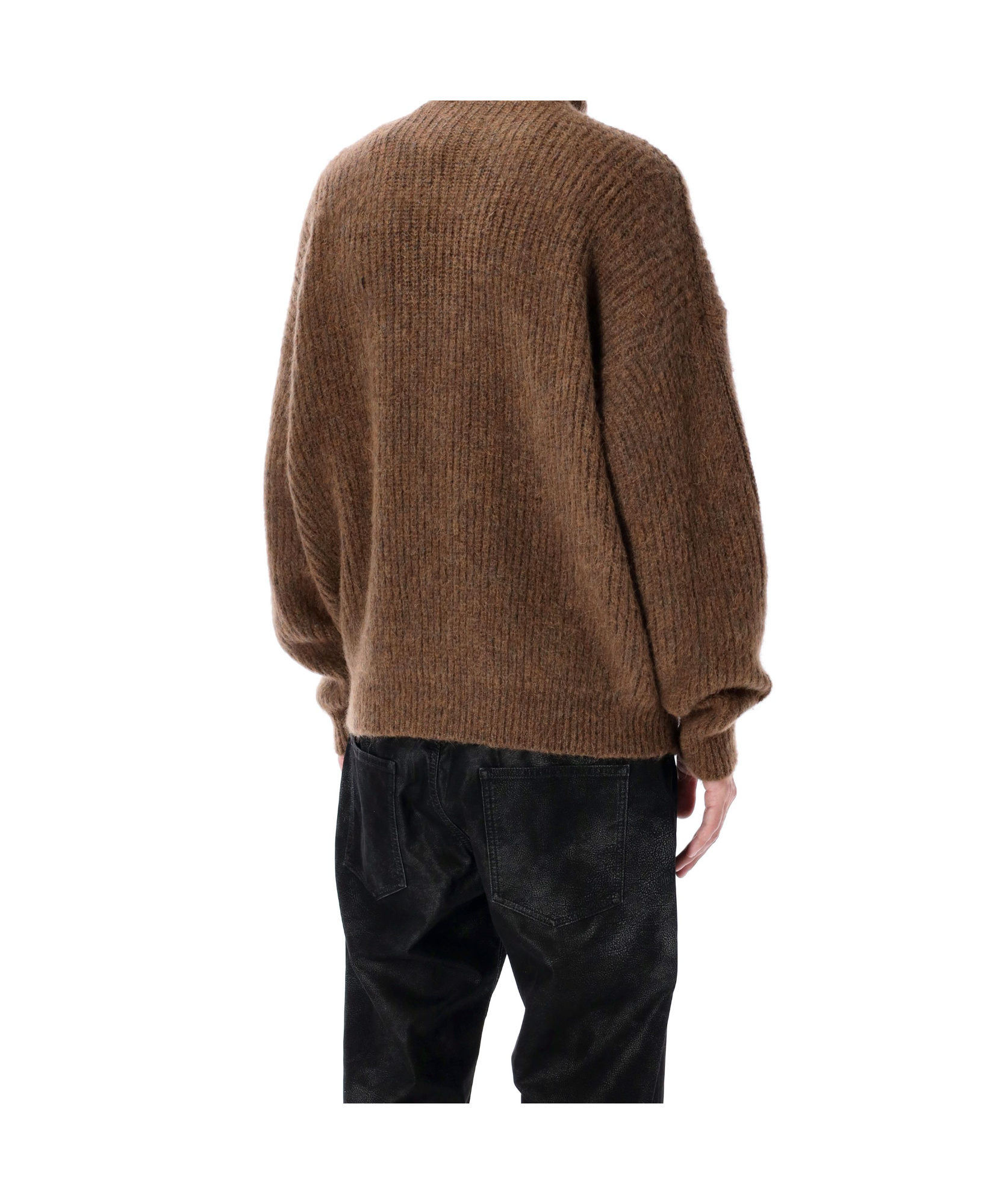 Isabel Marant Long Sleeve Sweater In Brown