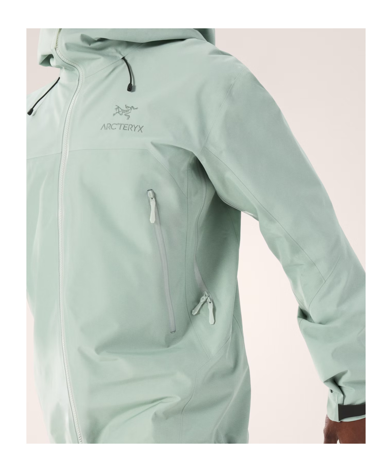Arc'teryx Beta Ar Jacket Stormhood Men's In Stone Green