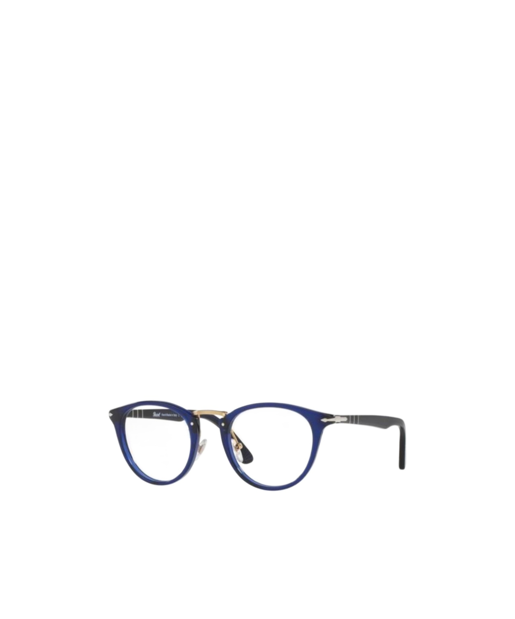 Persol Geometric Flat Mirror In Blue