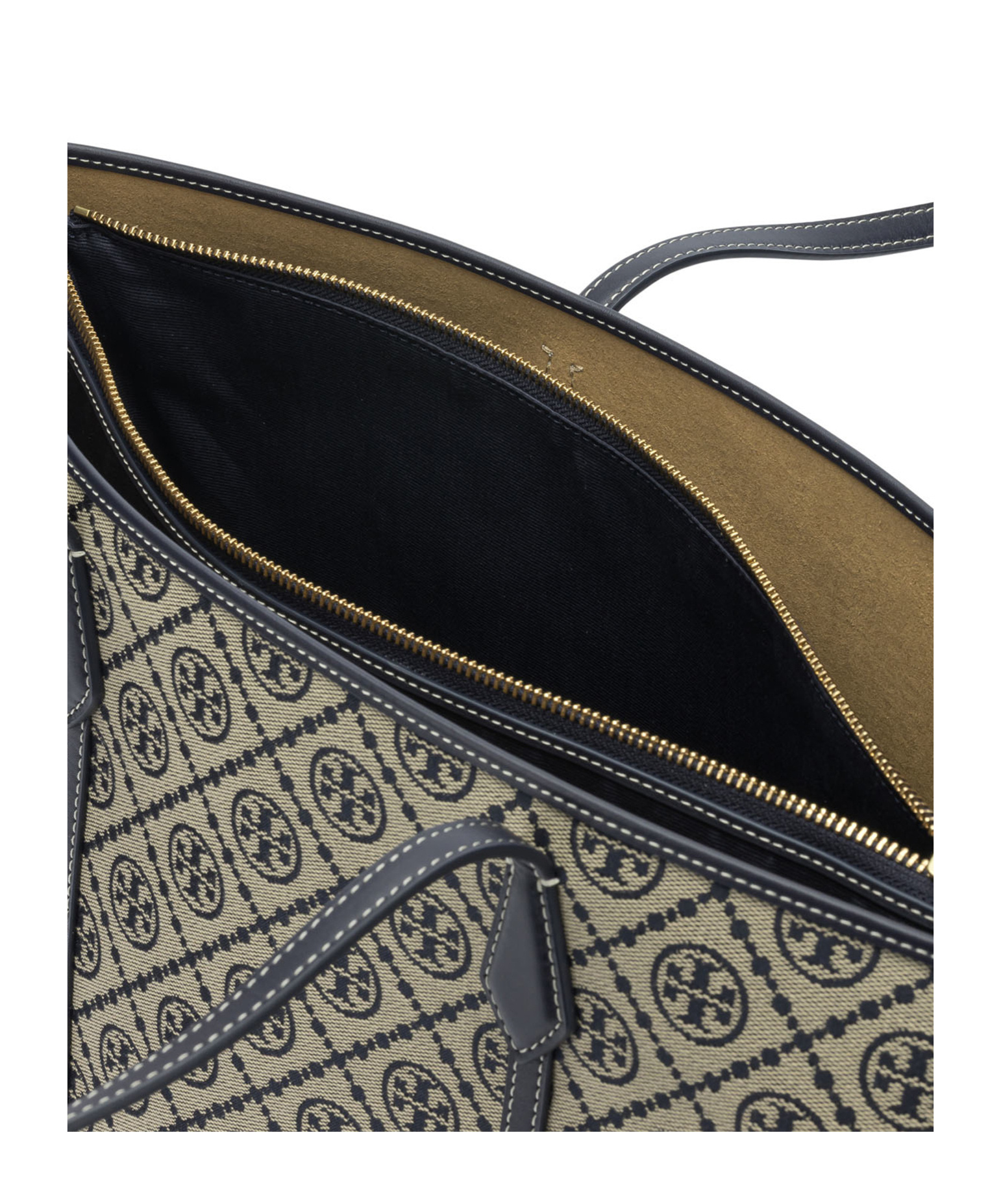 Tory Burch Tote Bags With Front Pocket And Top Handles In Blue