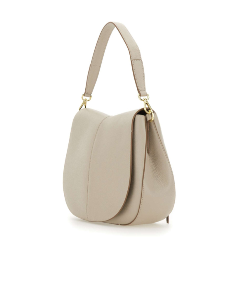 Gianni Chiarini Helena Round Shoulder Bag In White