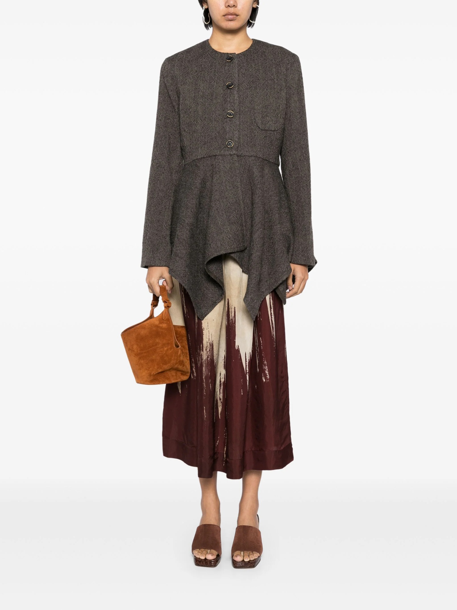Shop Uma Wang Sydney Koney Jacket In Black