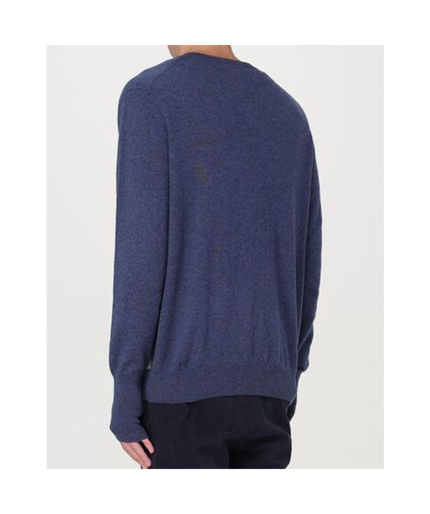 Ballantyne Diamond Inlaid Sweater In Blue