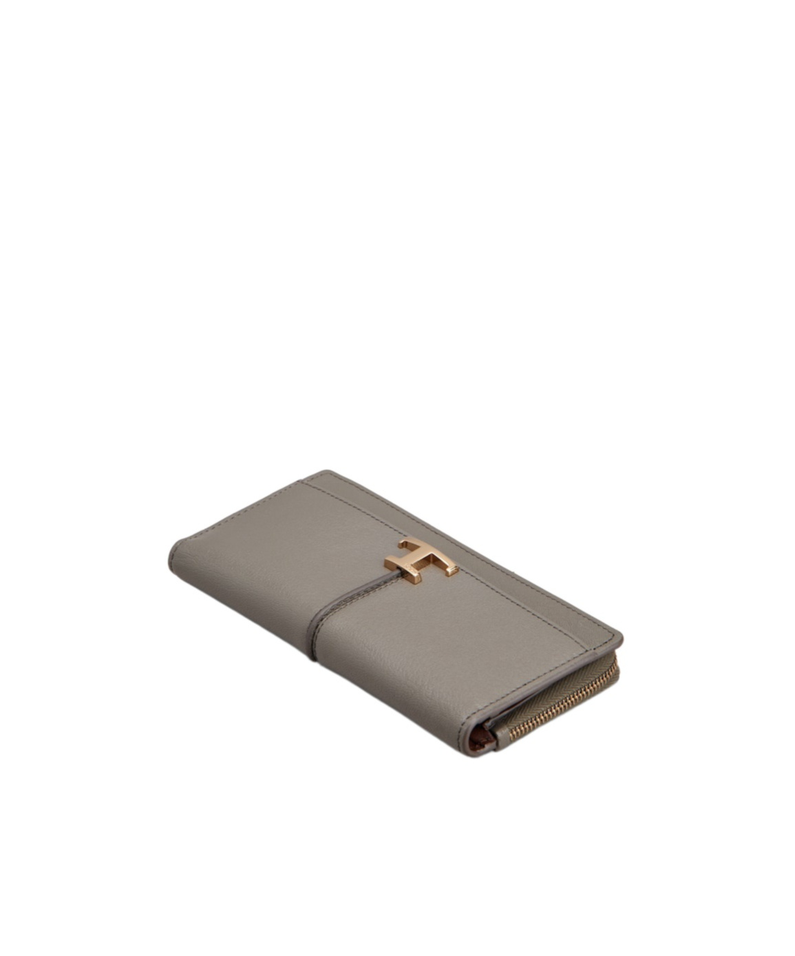 Tod's T Timeless Wallet In Brown