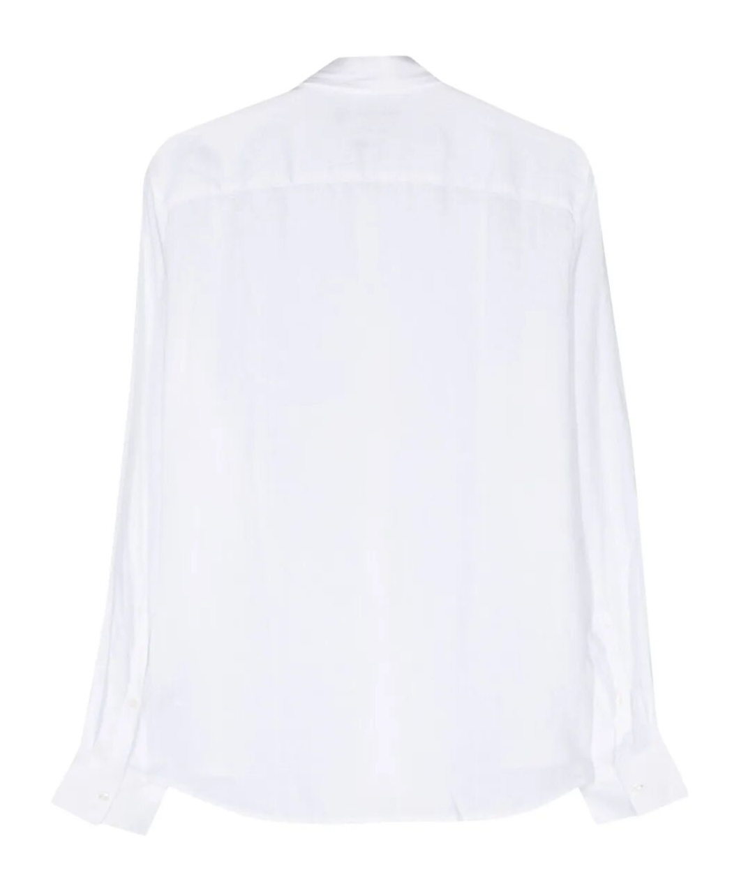 Michael Kors Tailored Button-down Shirt With Curved Hem In White