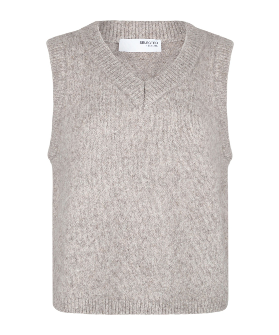 Selected Sleeveless Knitted Vest