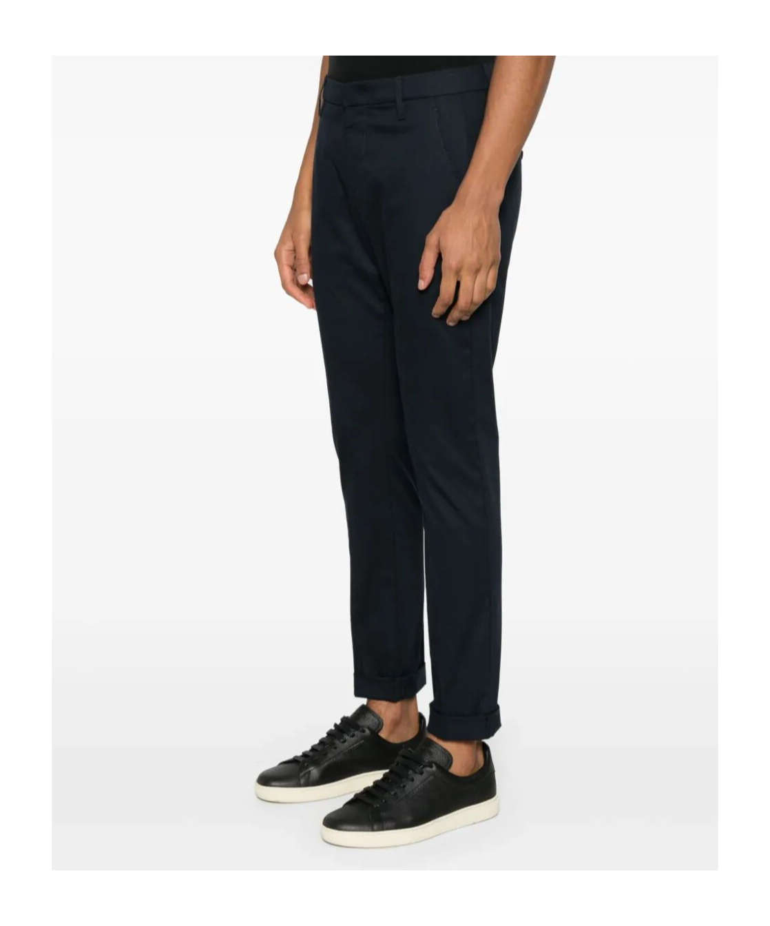 Dondup Belt Loops Slacks In Black