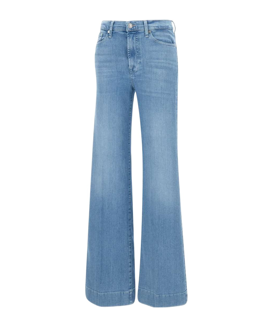 7 For All Mankind Flare Jeans In Blue