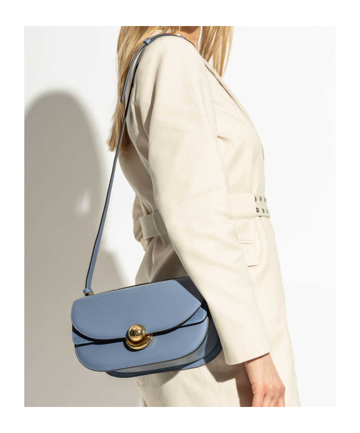 Furla Sfera Crossbody Bag In Gray