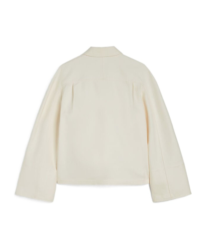 Jil Sander Cotton Jacket In White