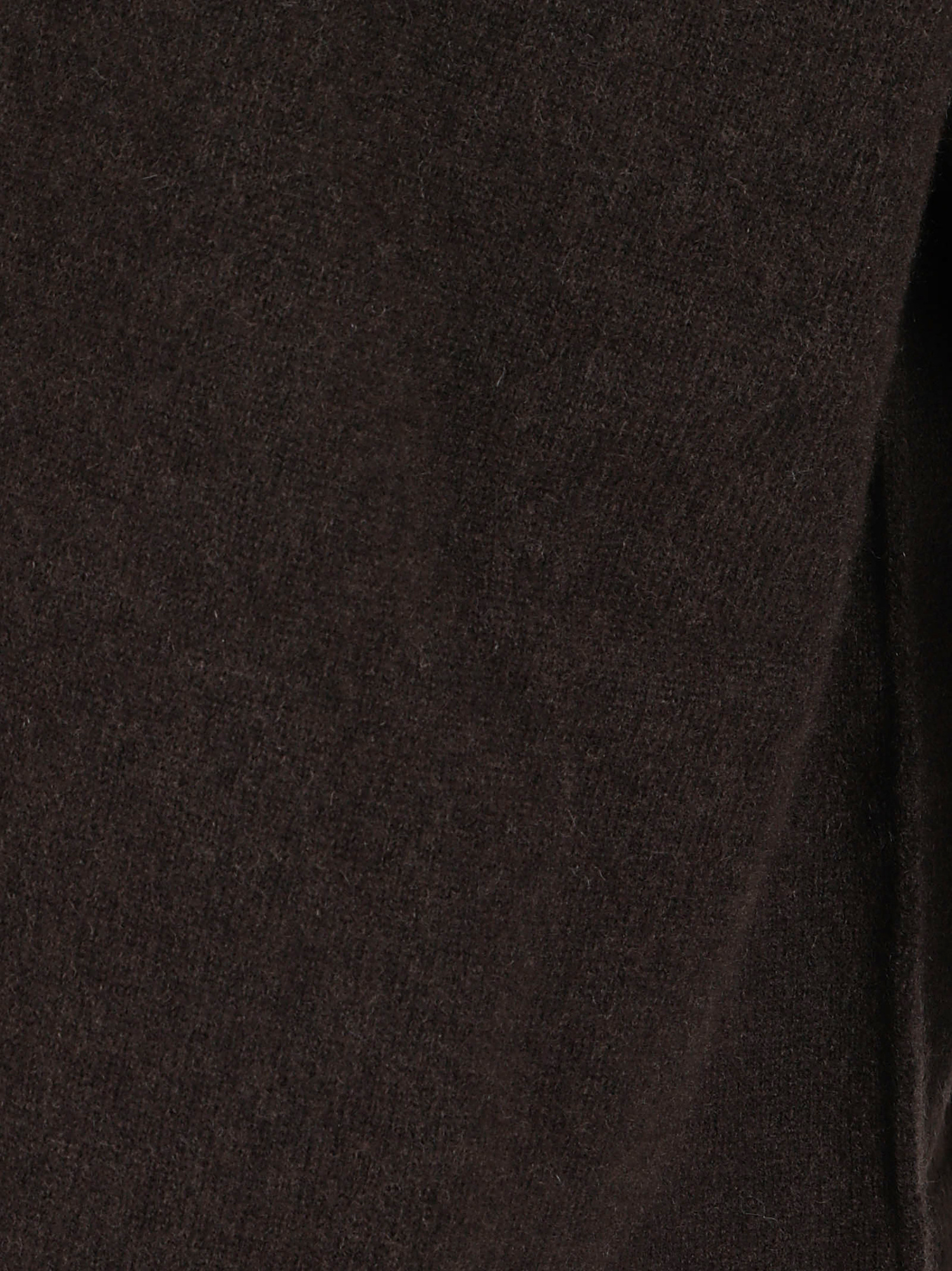 Antonelli Button Long-sleeved Sweater In Brown