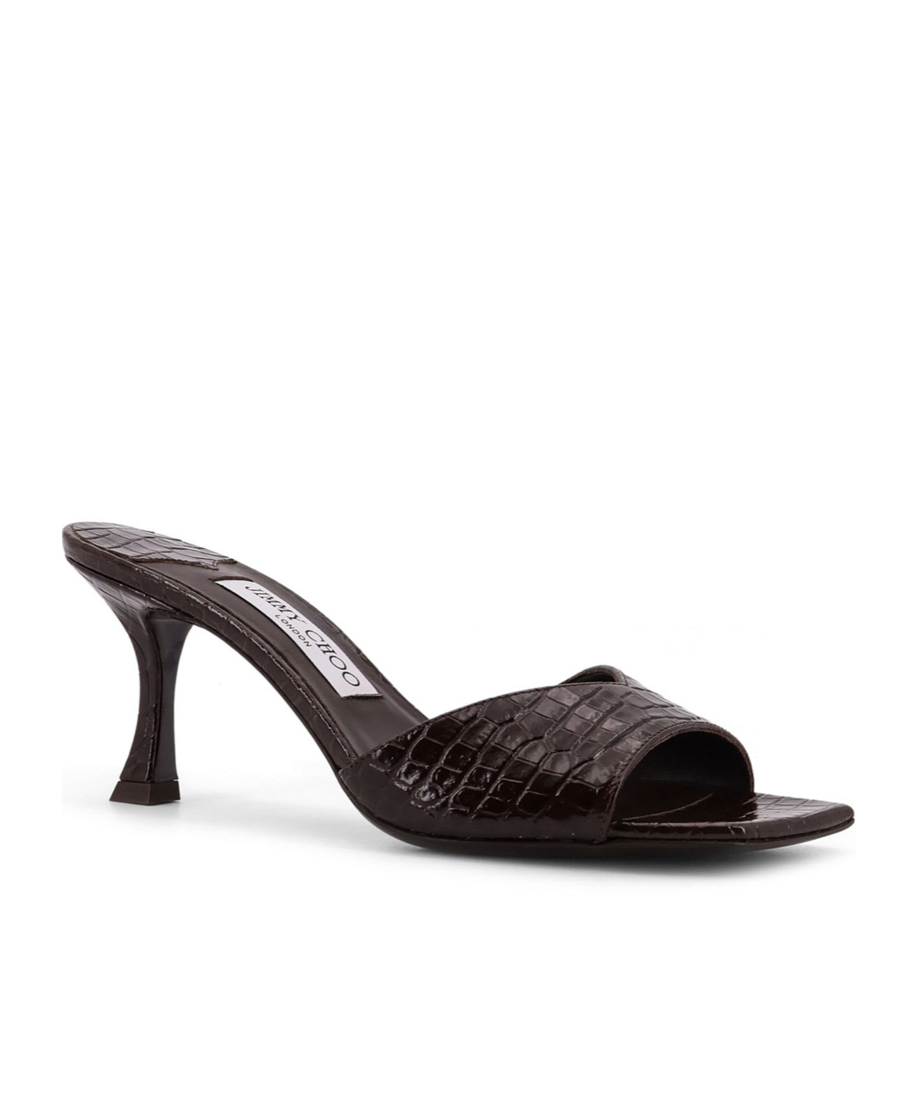 Jimmy Choo Skye 70 Slip-on Mules In Brown