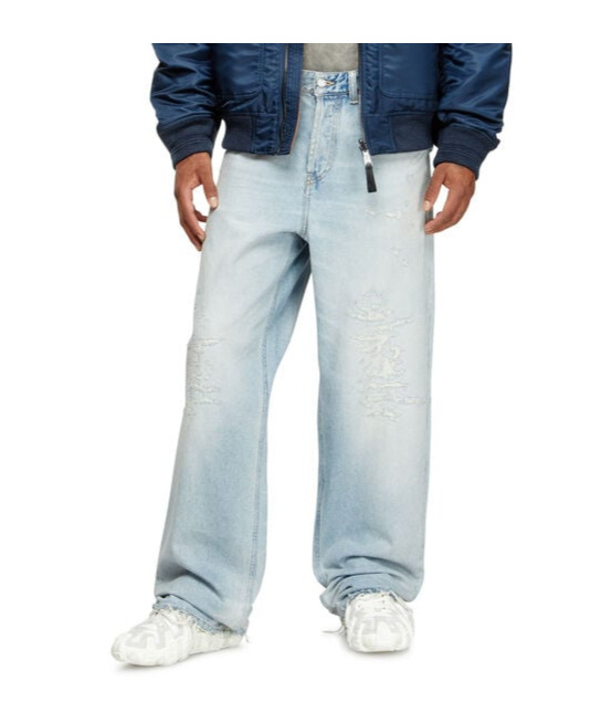 Diesel 2001 D-macro Jeans In Blue
