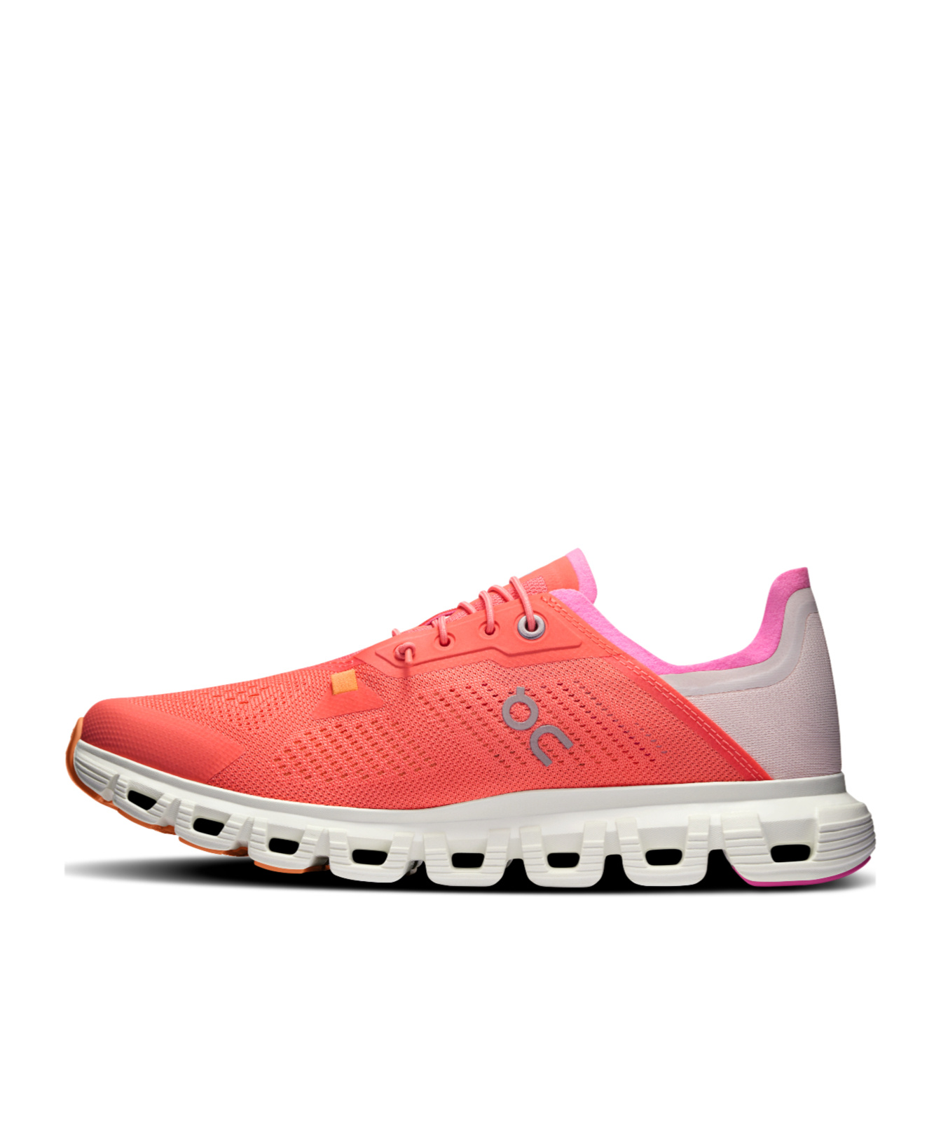 Shop On Running Cloud 6 Coast Mesh Running Sneakers In Salmon Pearl