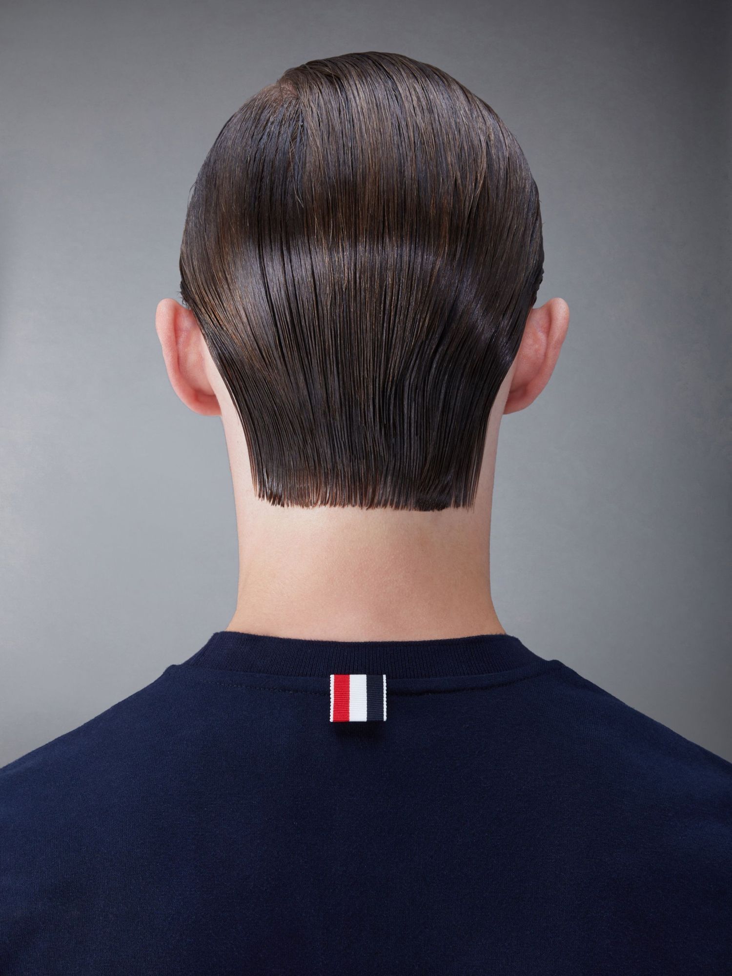 Thom Browne Hector-patch Short-sleeve T-shirt In Black