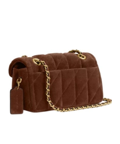 Coach Tabby Shoulder Bag 20 With Quilting In Brown