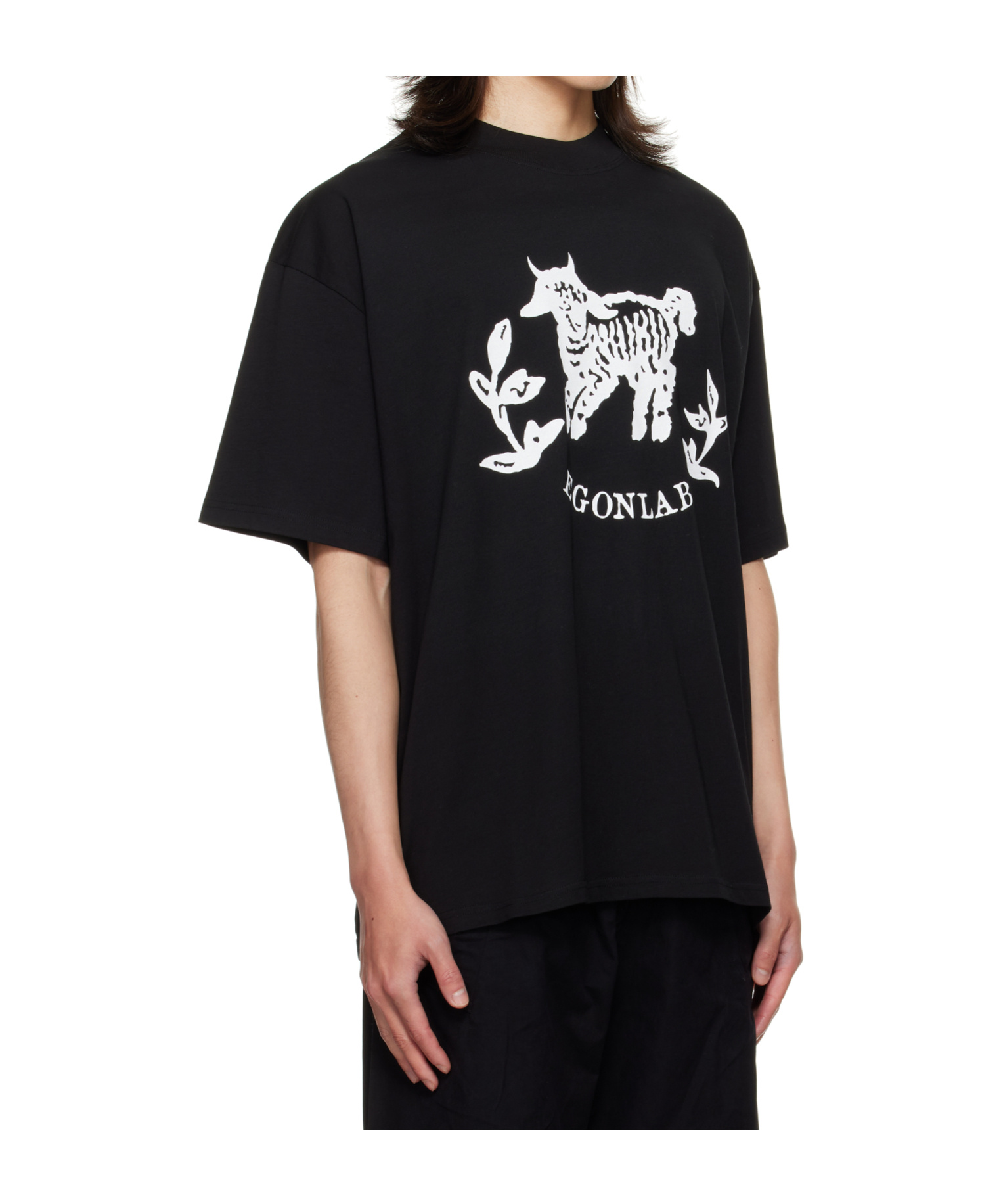 Egonlab Moutono T-shirt In Black
