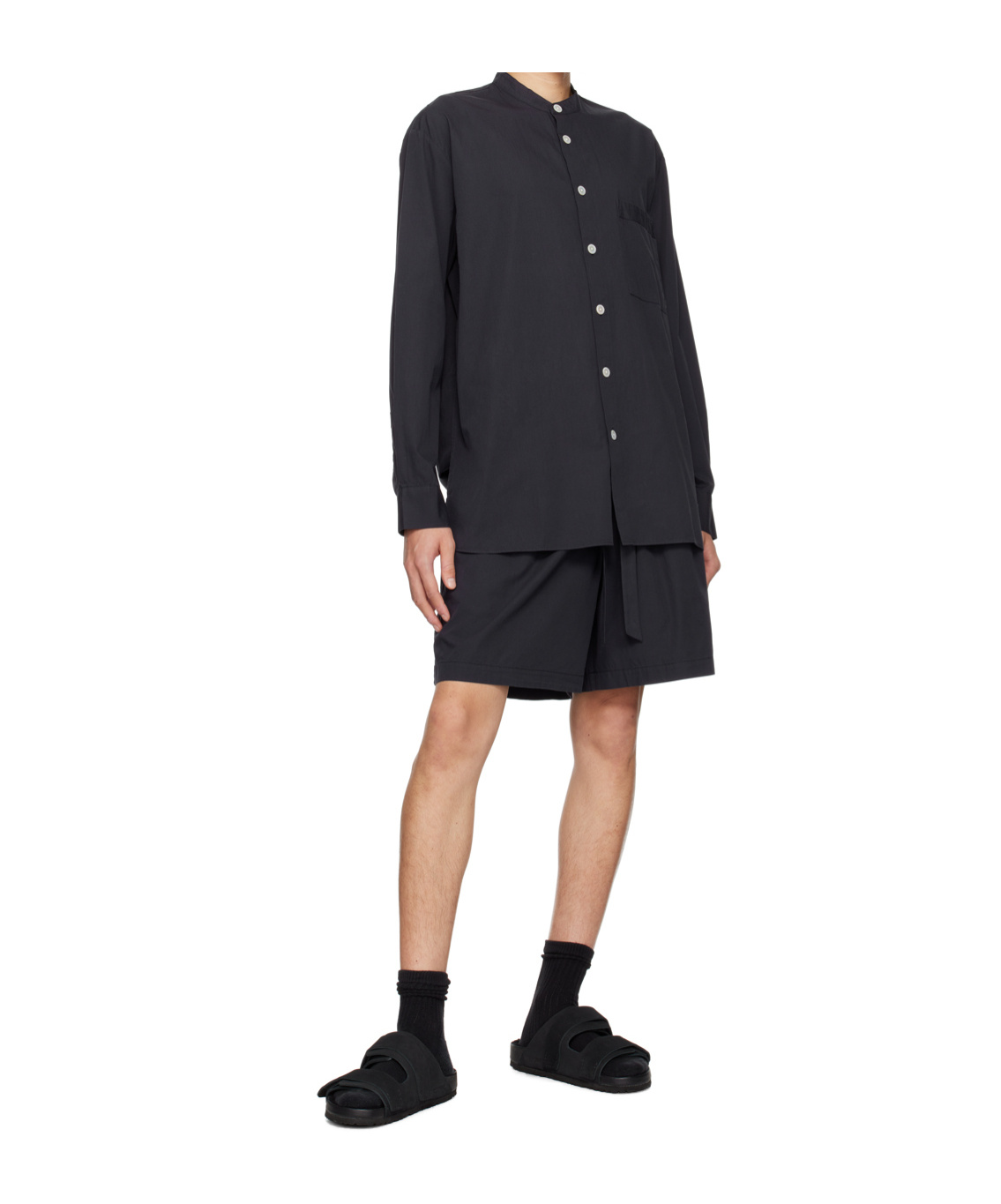 Tekla X Birkenstock Collaboration Uji Slides In Black