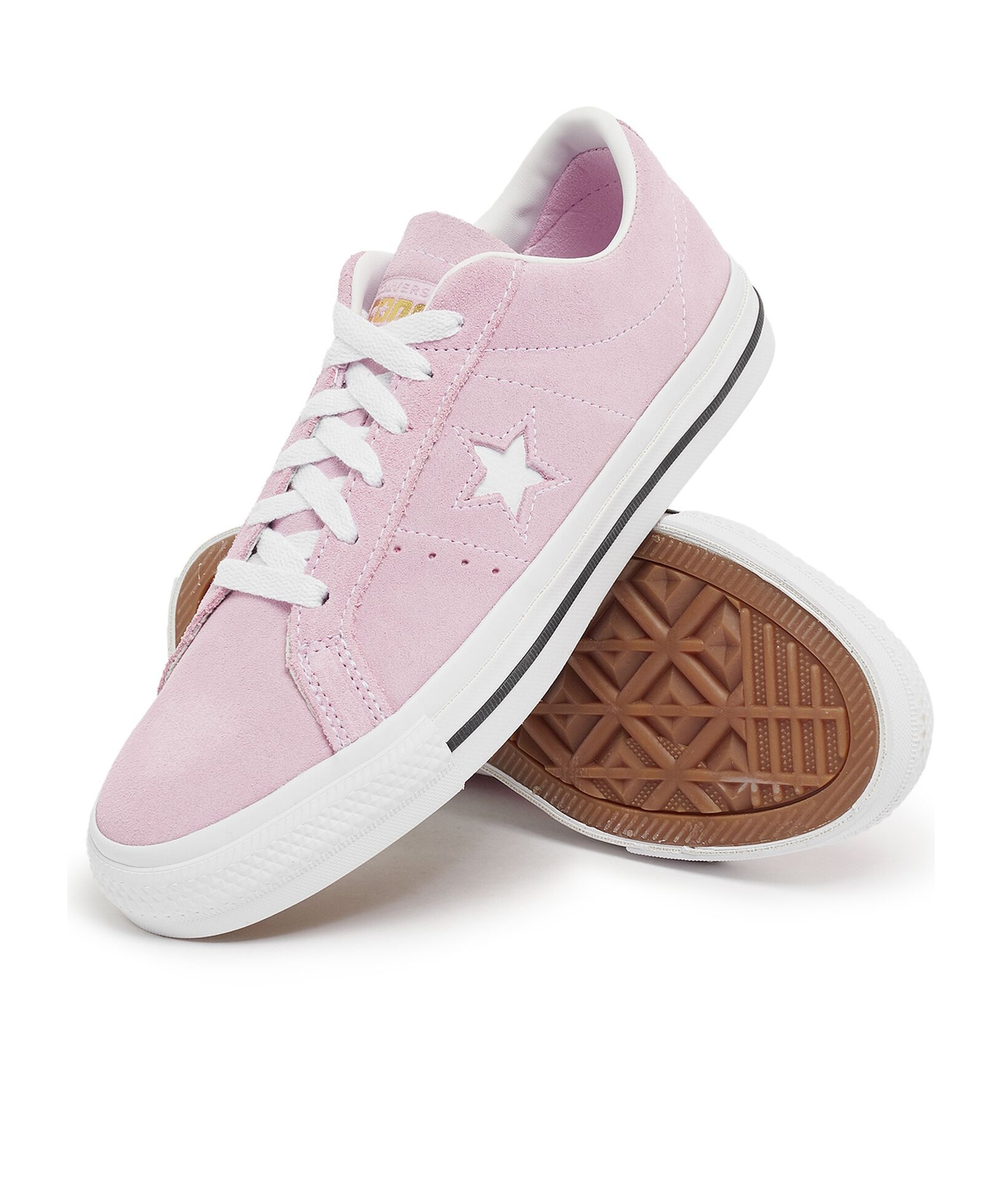 Converse Lace-up Low-cut Casual Shoes In White