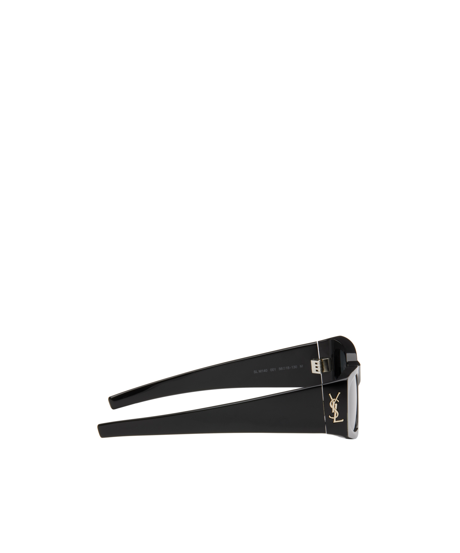 Saint Laurent Rectangle Sunglasses In Gray