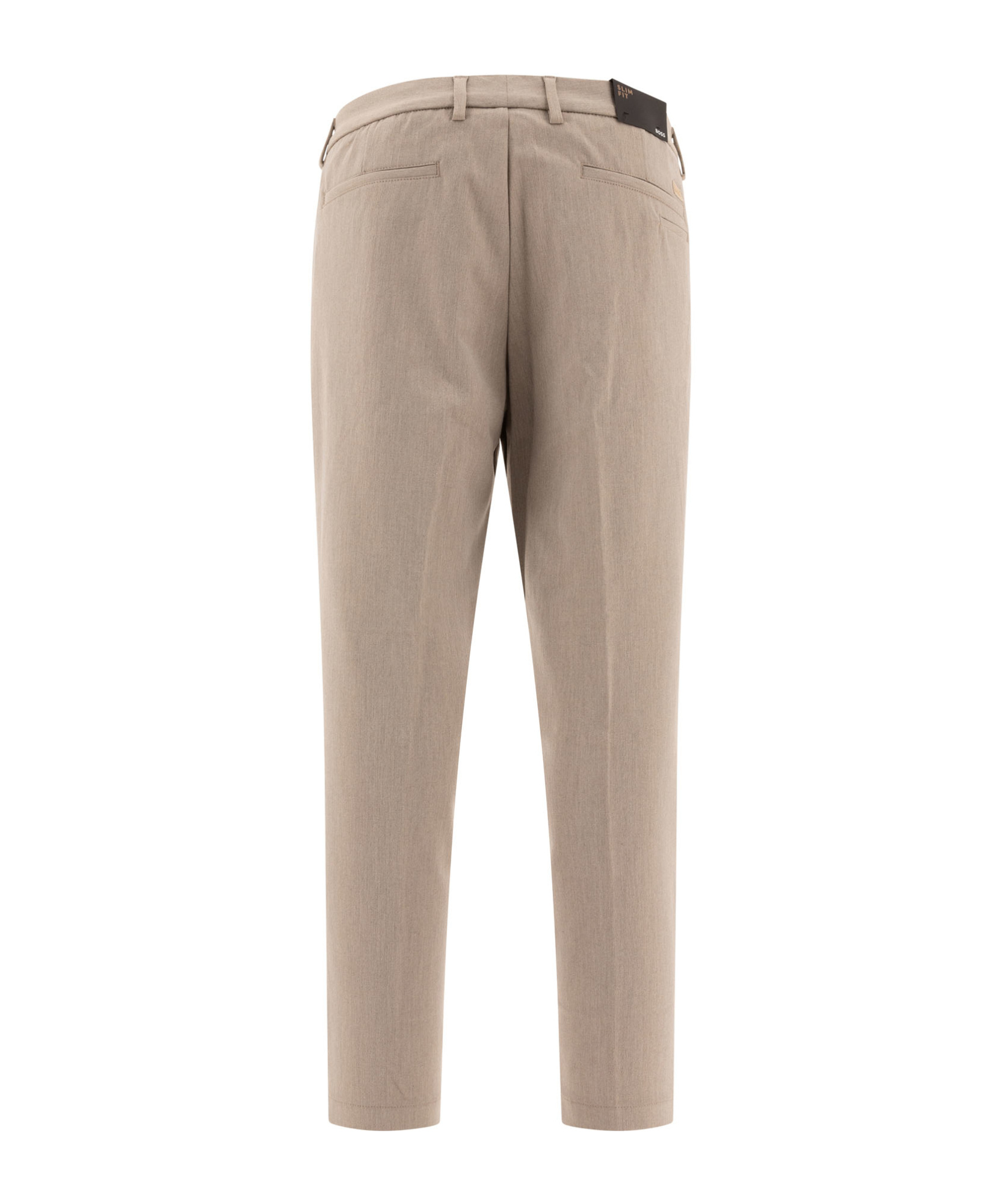 Hugo Boss Belt-loop Casual Pants In Nude