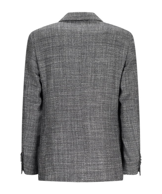 Lardini Single-breasted Blazer In Gray