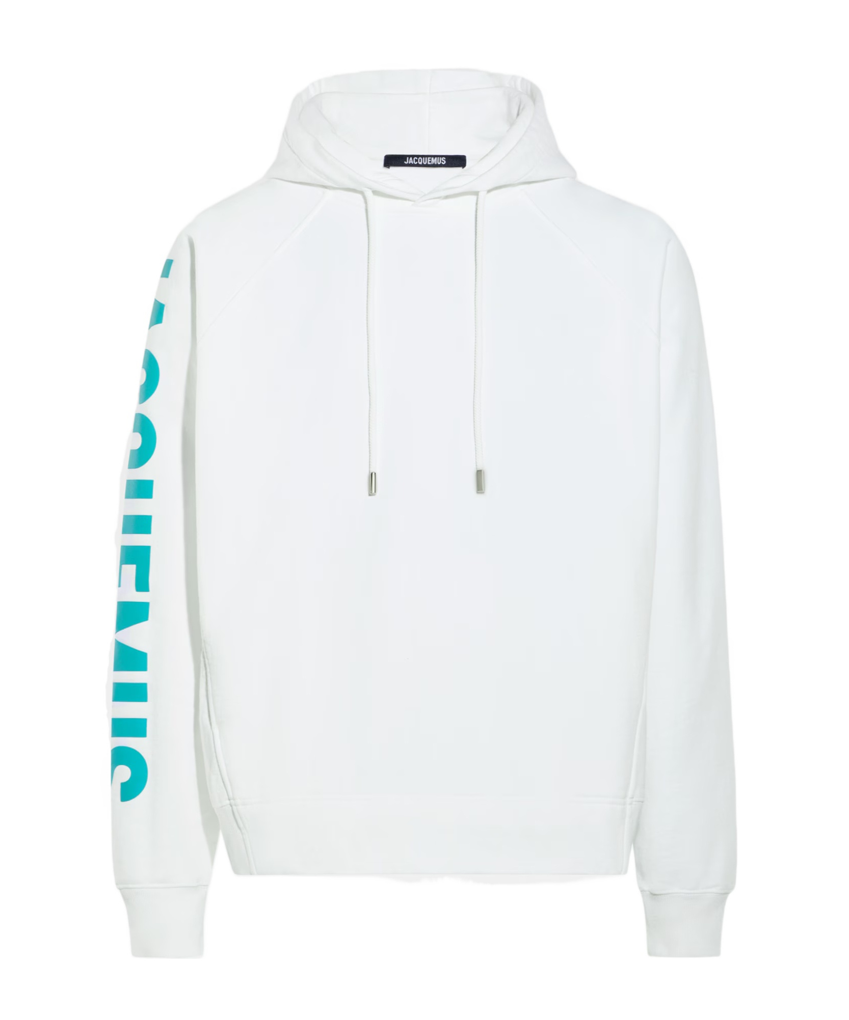 Jacquemus Le Hoodie Typo Hoodie In White