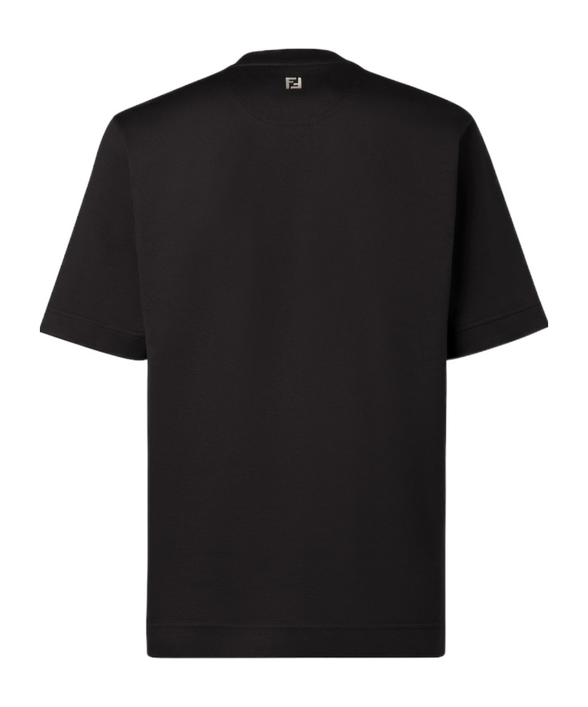 Fendi Optical Design Crew Neck T-shirt In Black