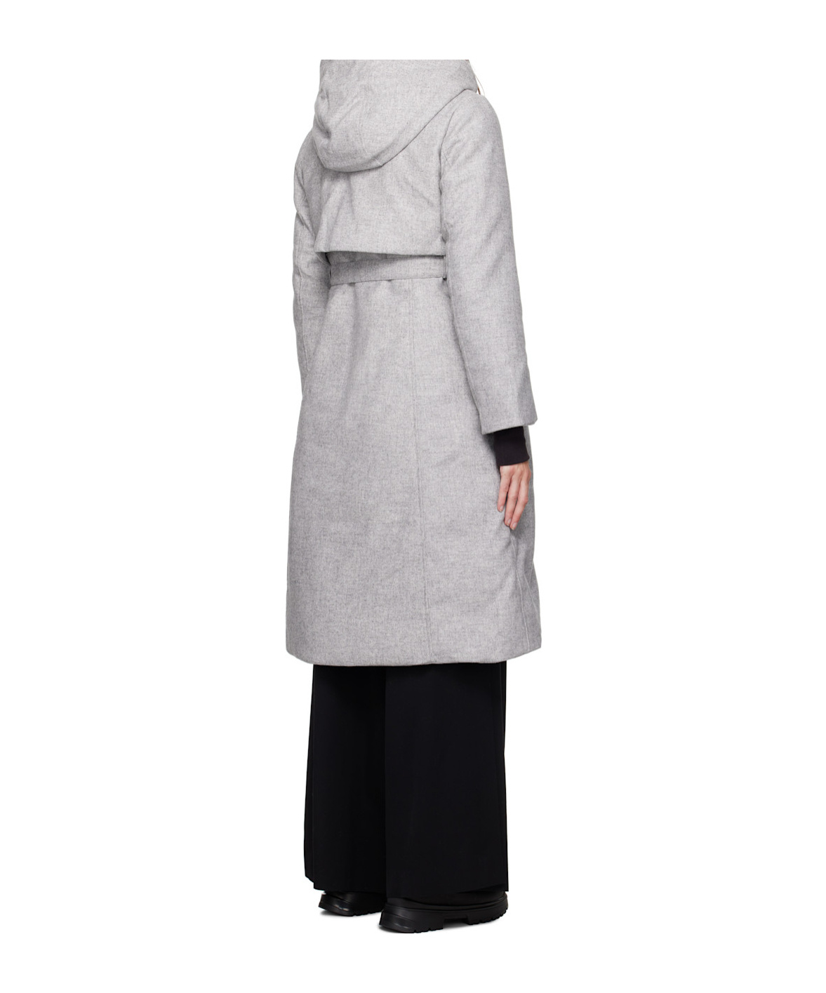Canada Goose Gray Bala Down Jacket In Gray