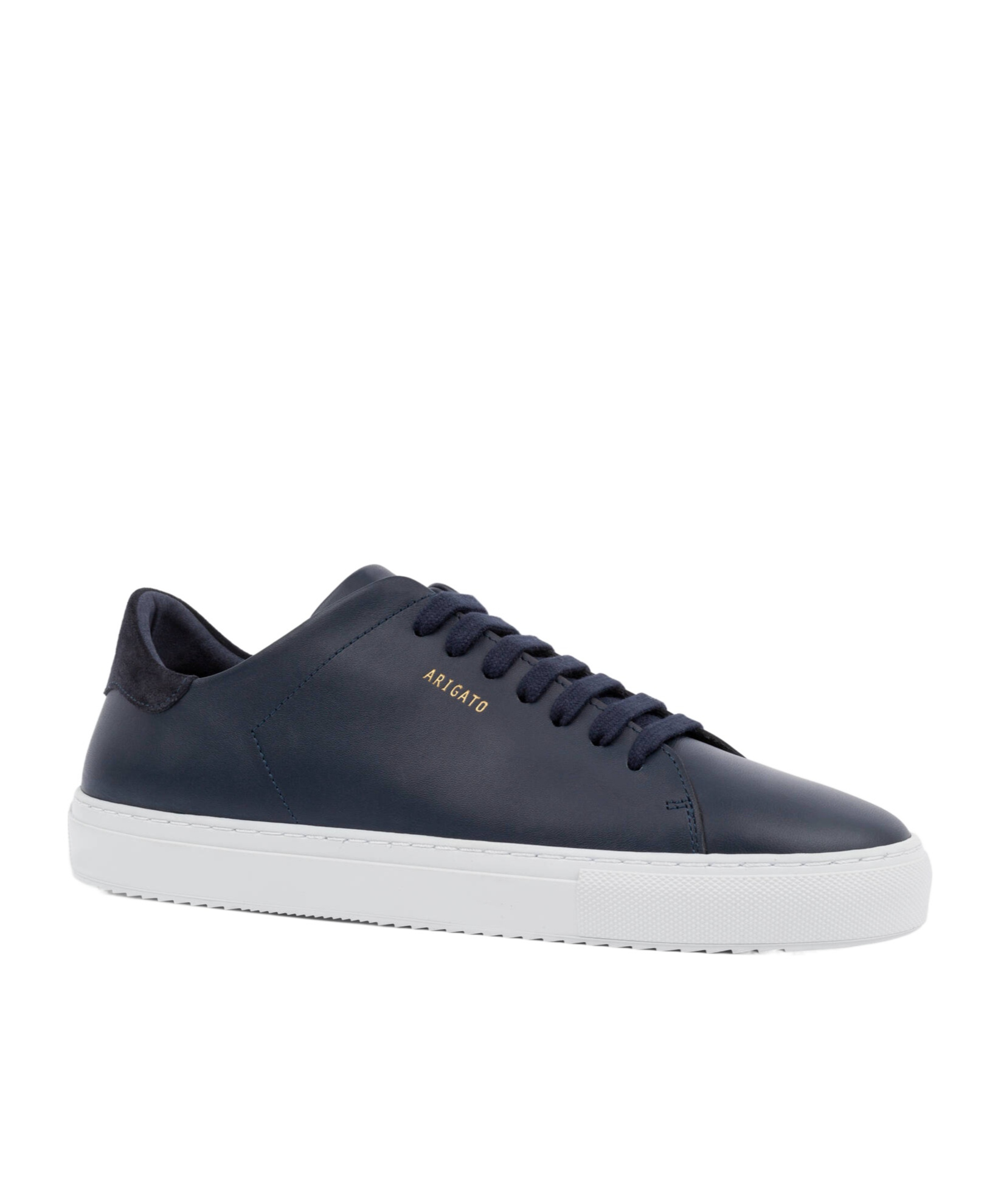 Axel Arigato Clean 90 Full-grain Leather Sneakers In Blue