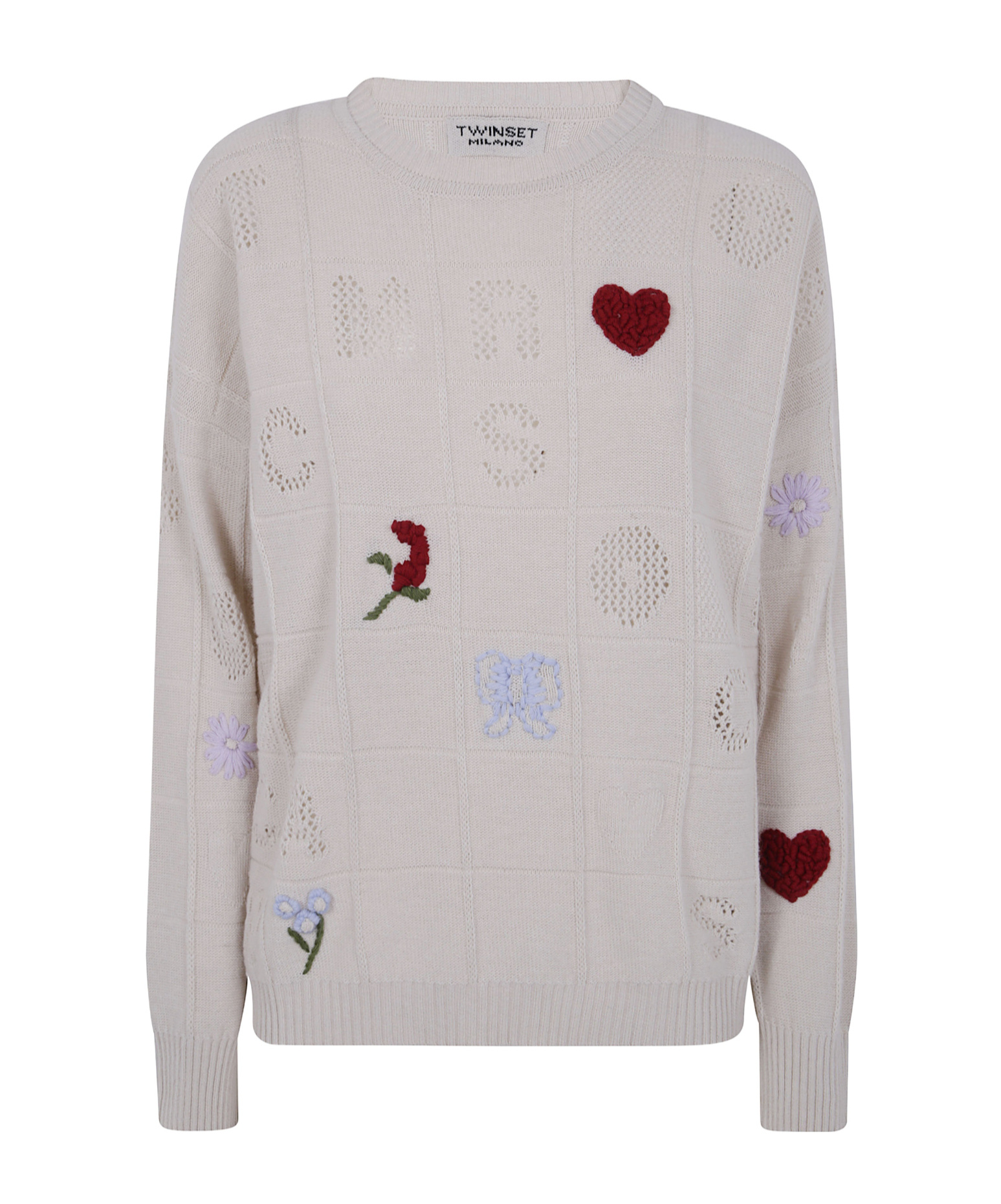 Twinset X Marco Rambaldi Sweater In Gray