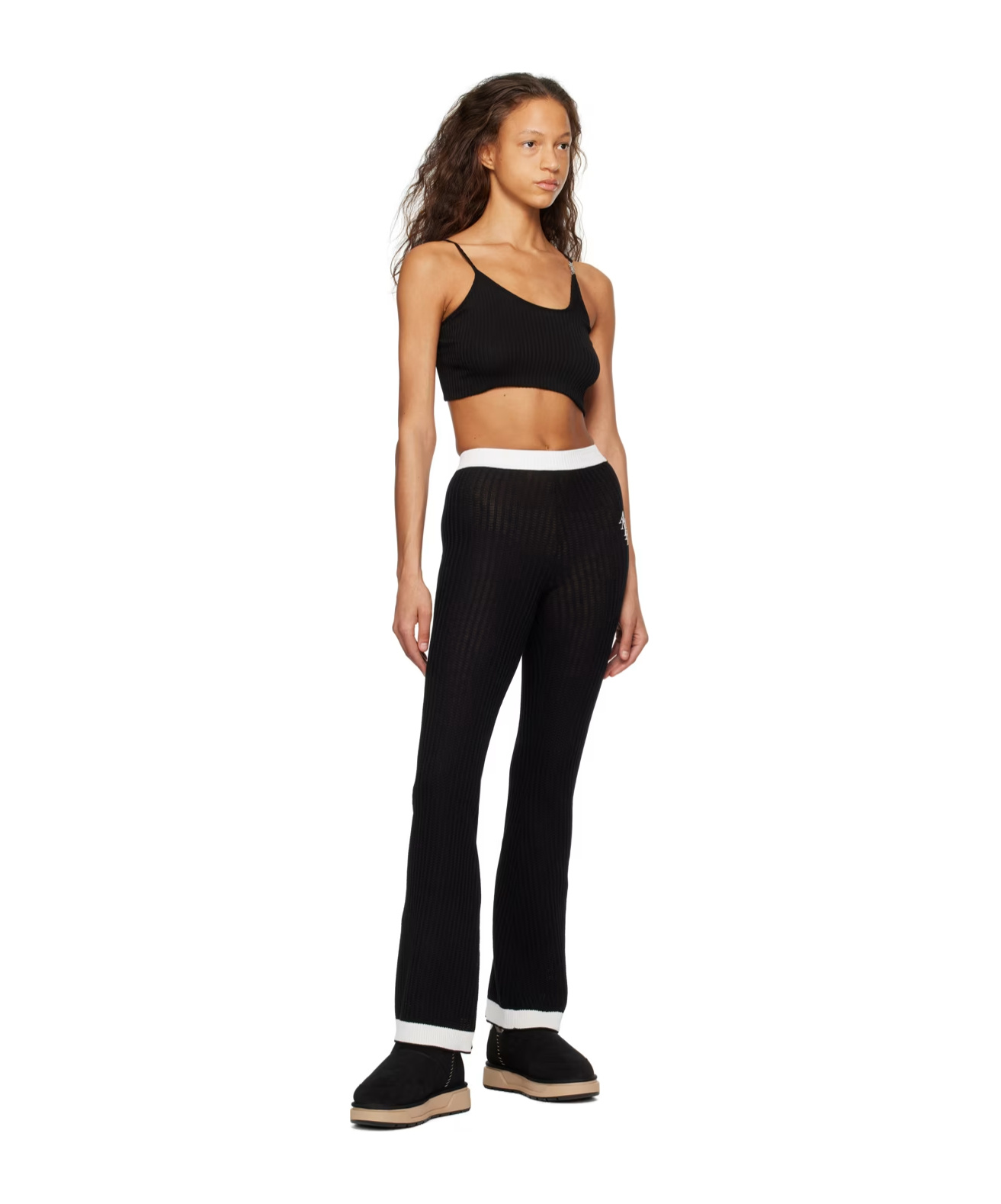 Amiri Flared Sweatpants In Black
