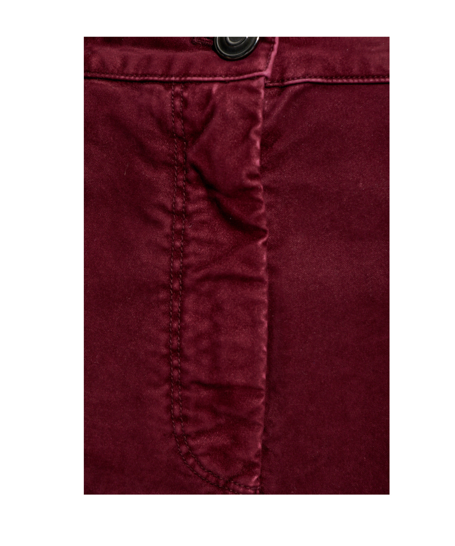 Forte Forte Casual Pants With Belt Loops In Burgundy
