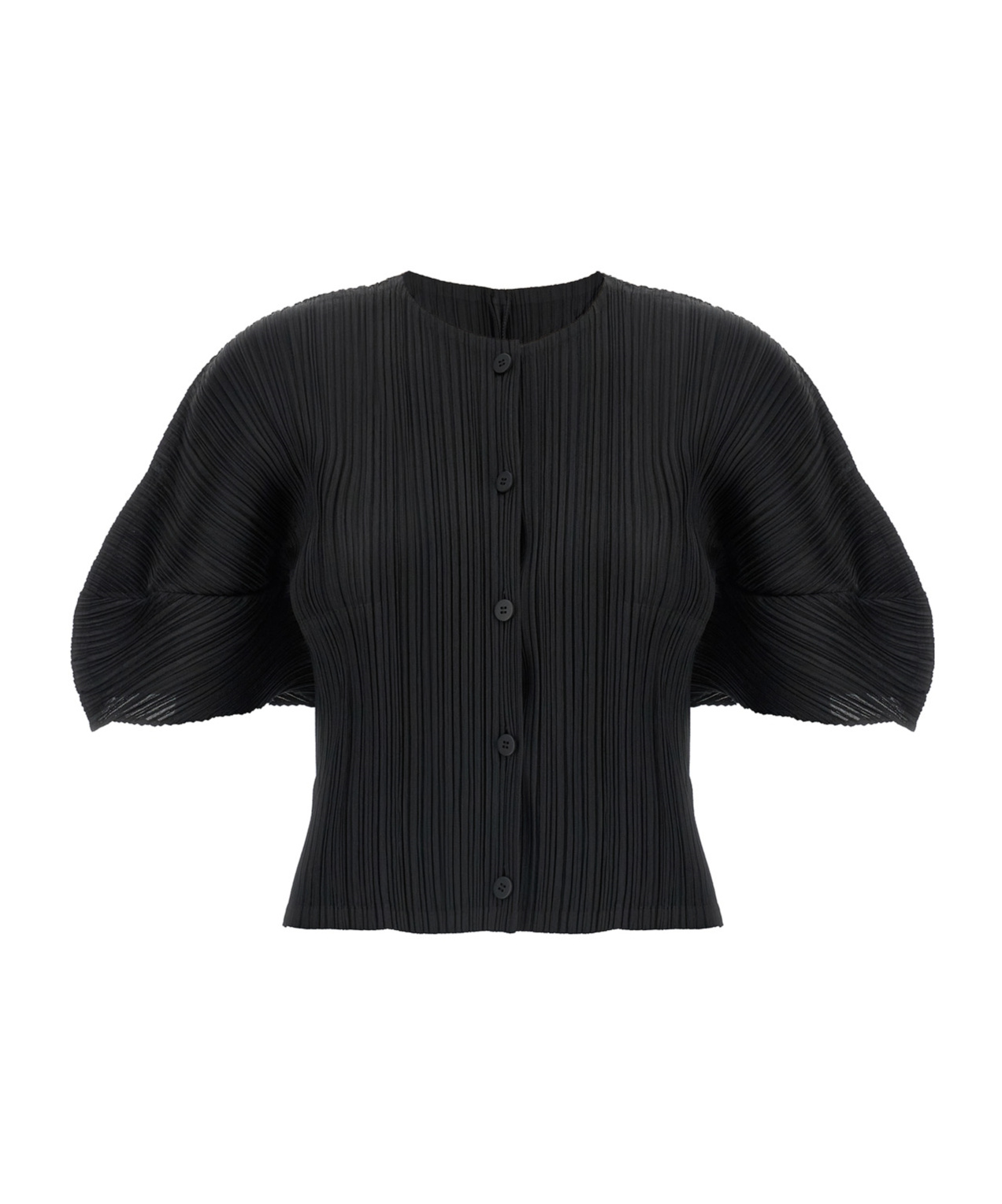 Issey Miyake Black Monthly Colors April Cardigan