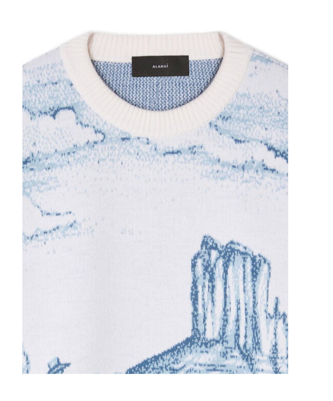 Alanui Silent Rider Wool Sweater