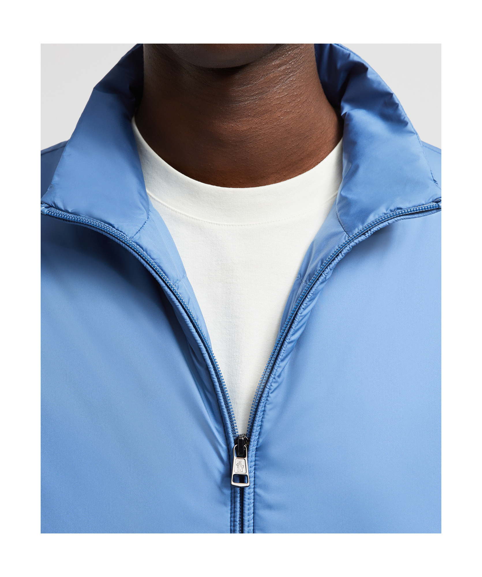 Moncler Doudoune Courte Berre In Blue