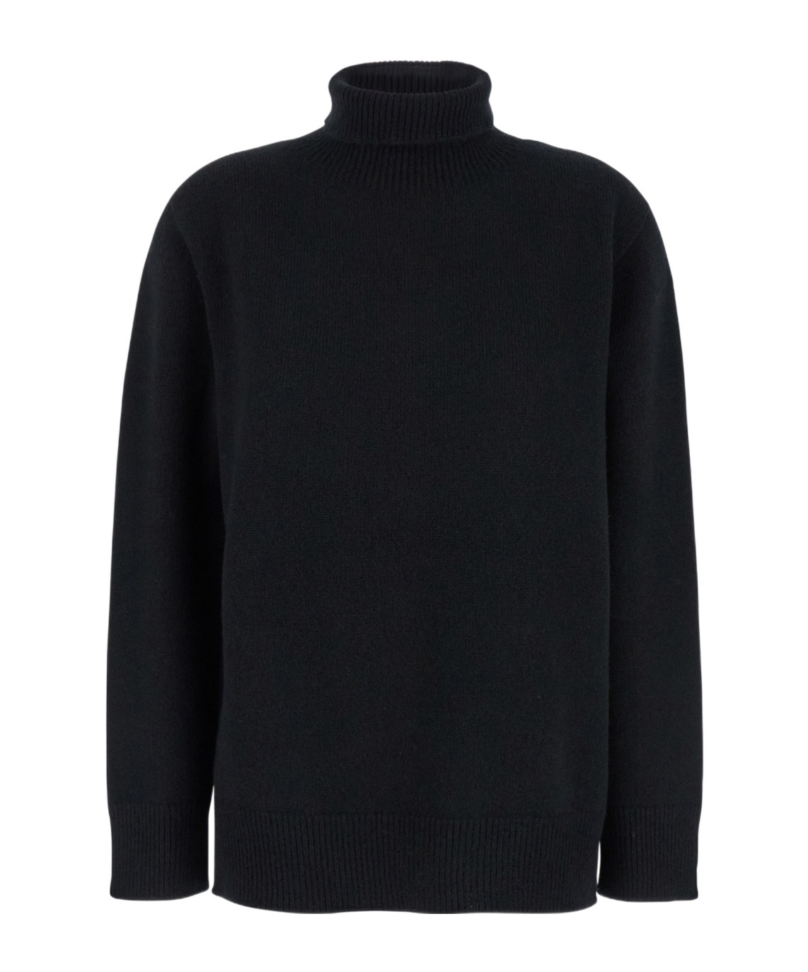 The Row Stepny Wool And Cashmere Sweater In Black