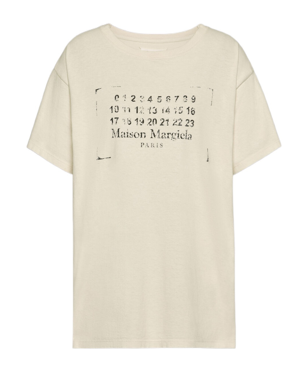 Maison Margiela Women's Logo T-shirt In Nude