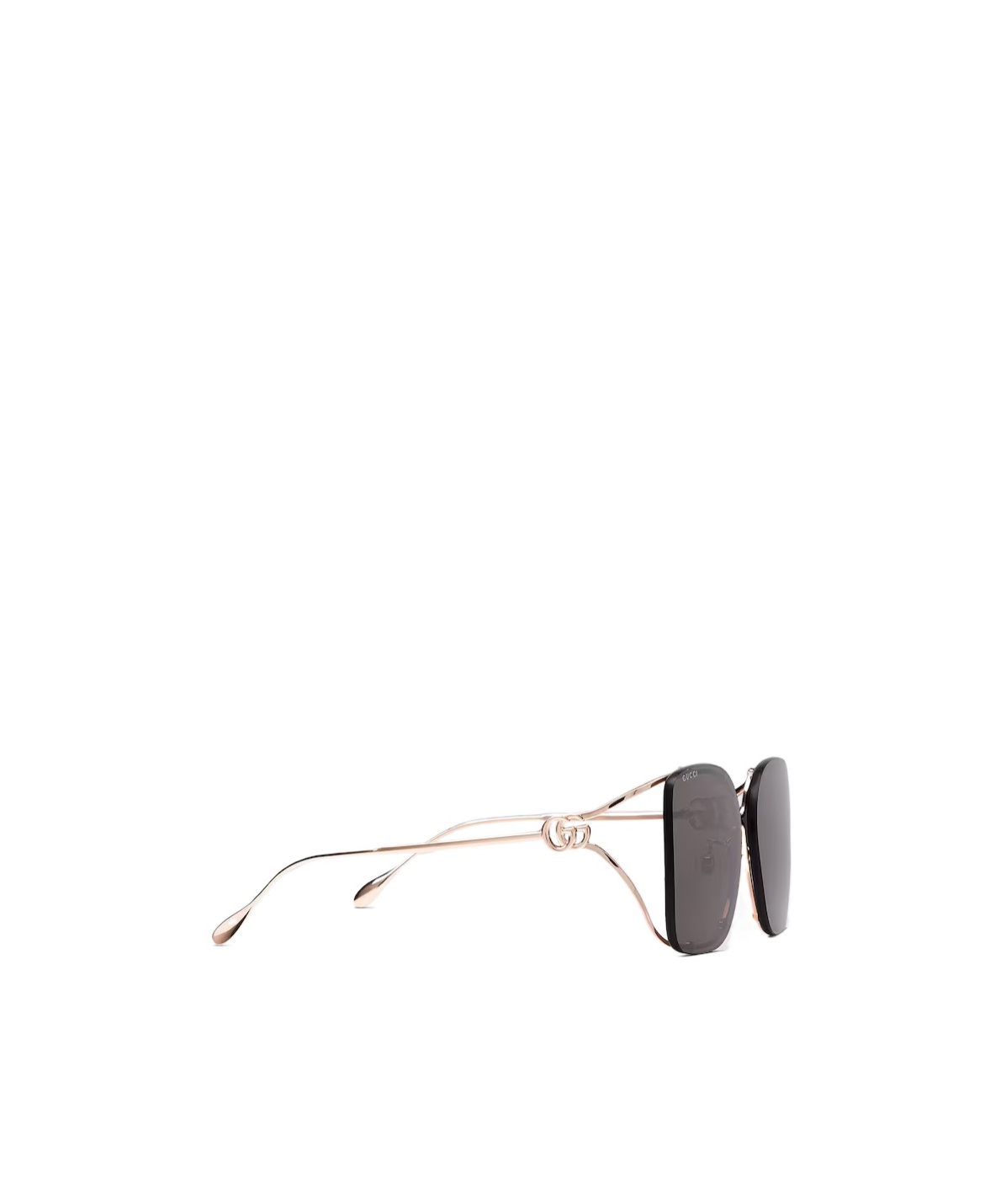 Gucci Square Frame Sunglasses In Black