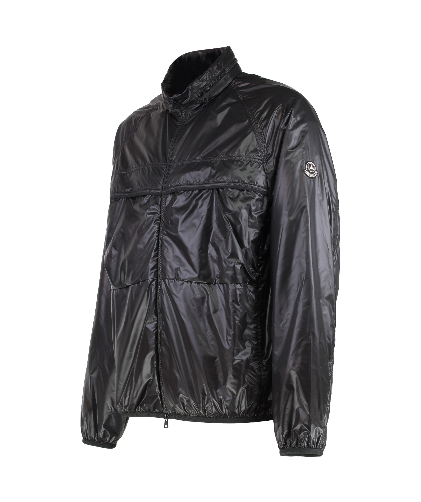 Moncler Genius 3 X Mercedes-benz By Nigo Long Sleeve Casual Jacket In Black