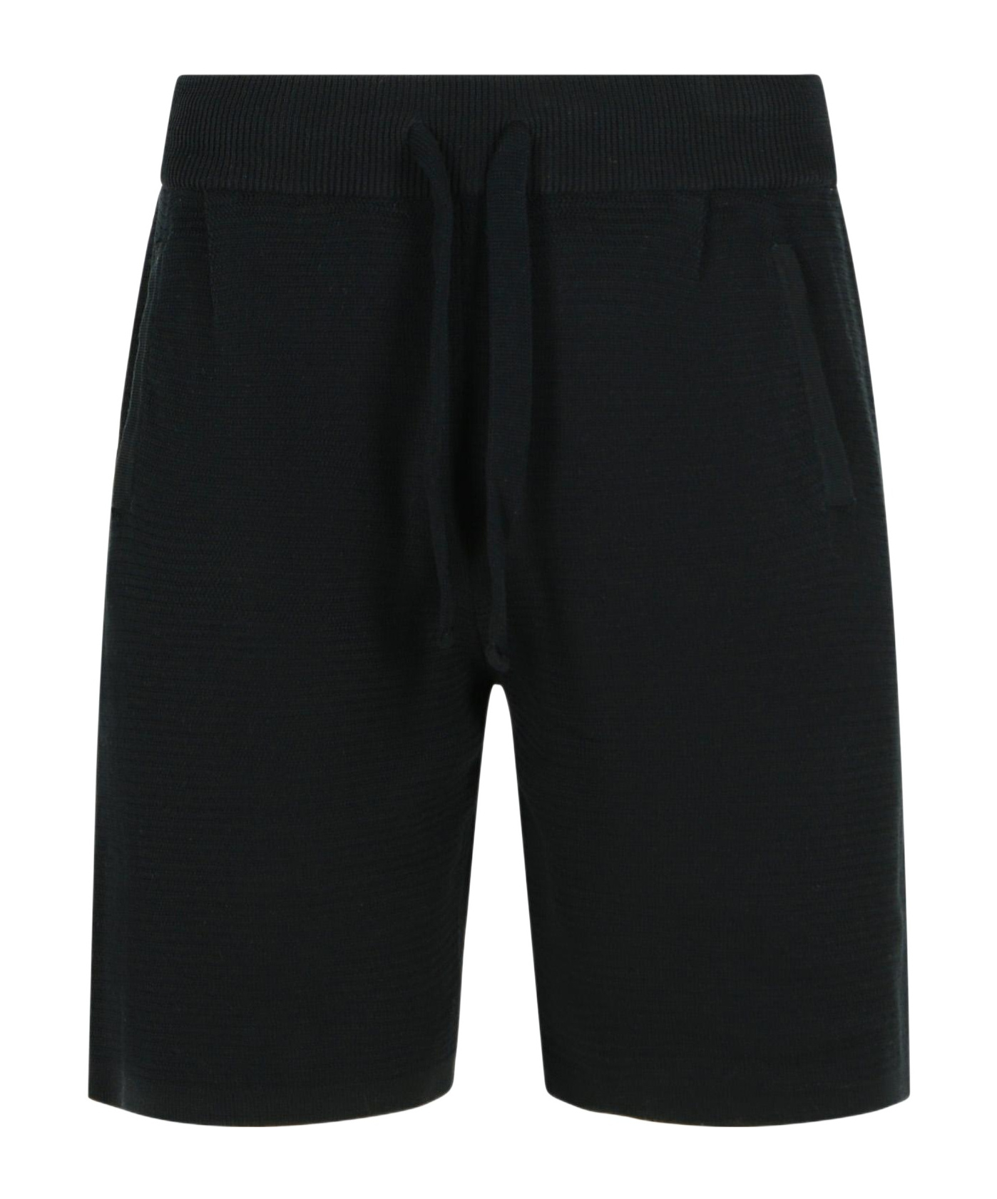 Shop Laneus Bermuda Shorts In Black