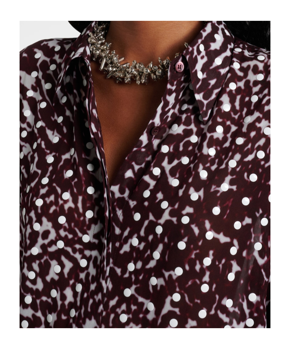 Dries Van Noten Long-sleeved Shirt In Multi