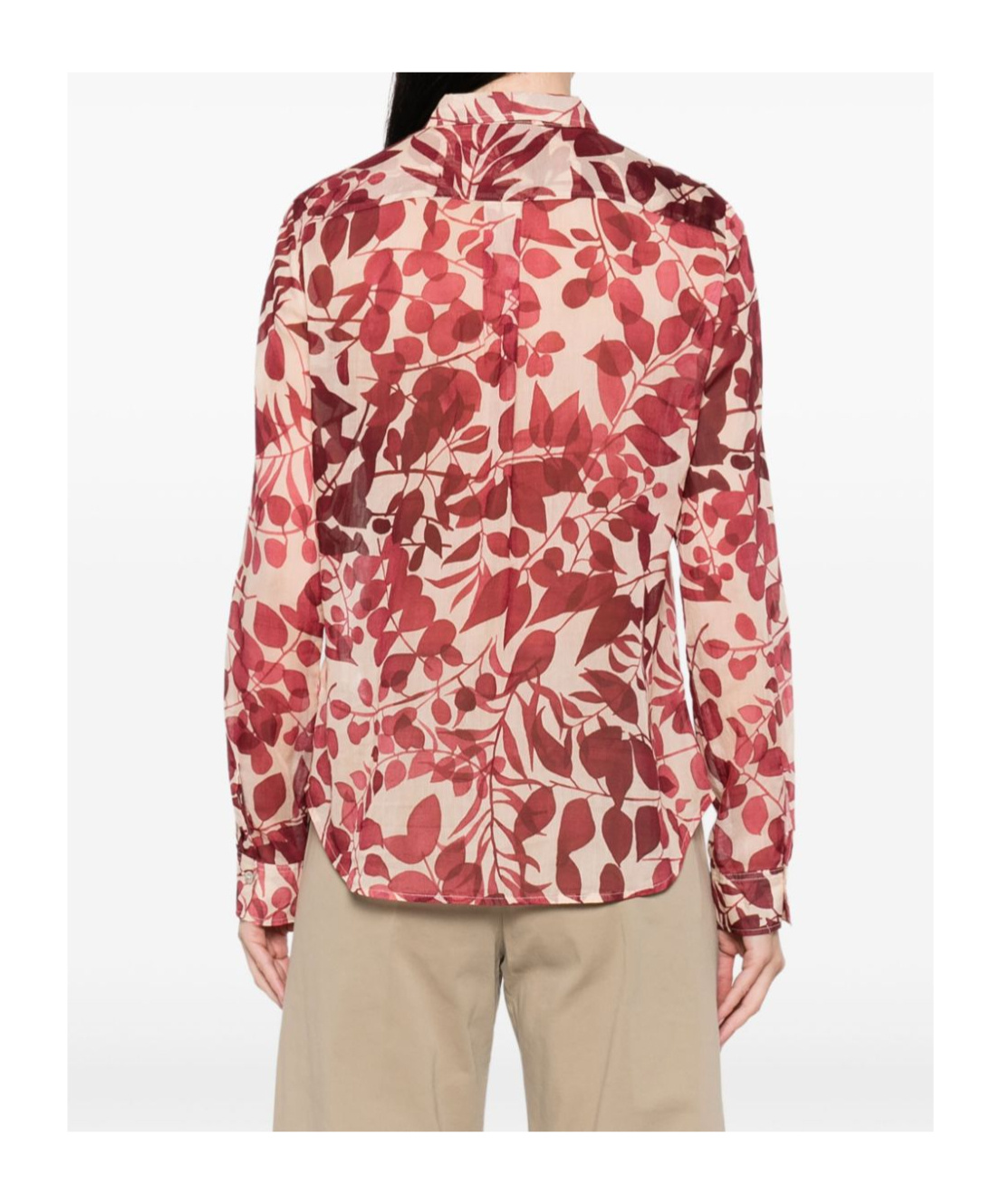 Shop Forte Forte Printed Shirt In Pink