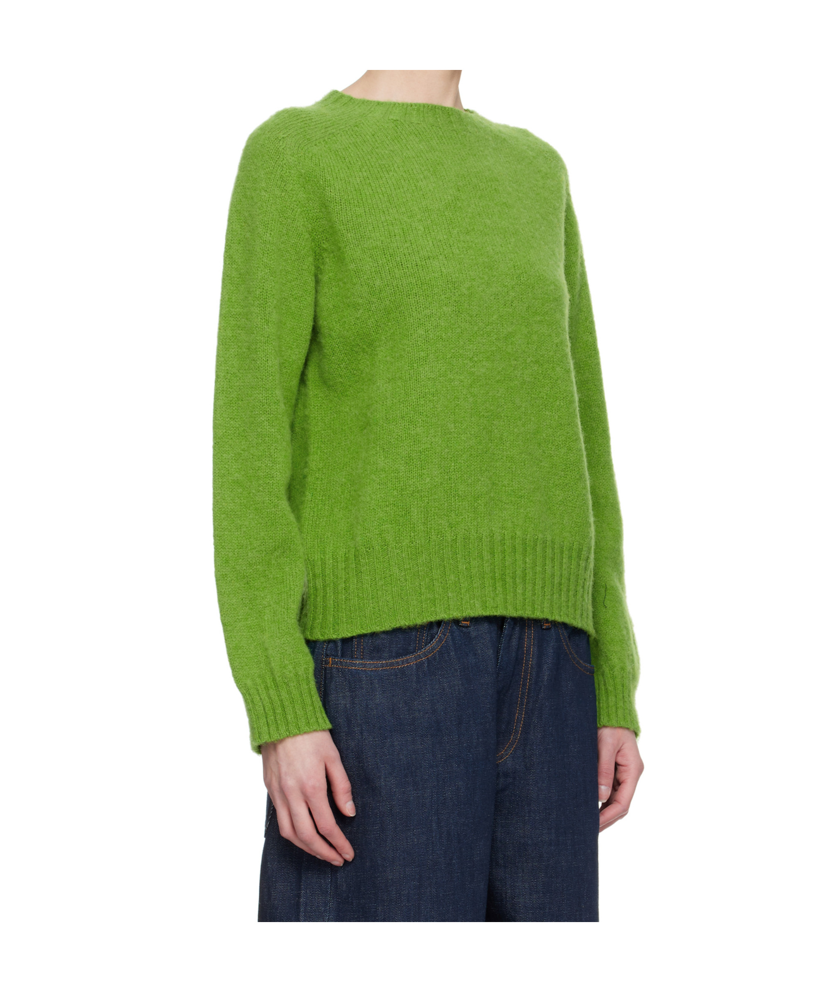 Ymc You Must Create Ssense Exclusive Green Jets Sweater In Green