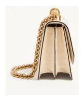 Valentino Womens Vain Small Chain-strap Leather Shoulder Bag Butter White In Brown
